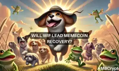 dogwifhat se dispara un 18,7% en 24 horas: ¿WIF lidera la recuperación de memecoin?