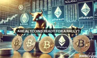 ¿Se están preparando las altcoins para un repunte importante? Tres factores a tener en cuenta