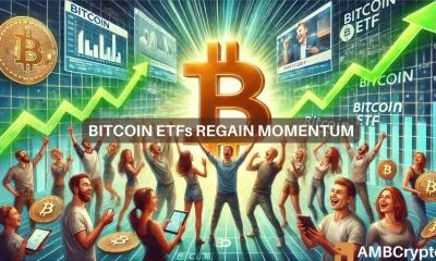 Las entradas de ETF de Bitcoin alcanzan los 494,4 millones de dólares a medida que aumenta el interés de los inversores