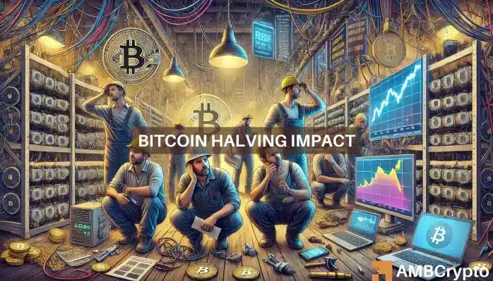 Los mineros de Bitcoin enfrentan tiempos difíciles ya que el halving reduce las recompensas en más del 90%