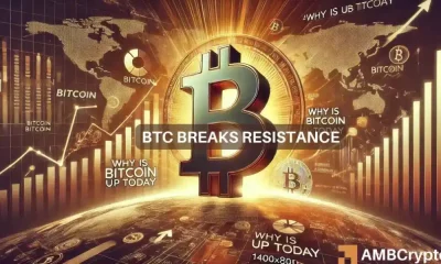 ¿Por qué Bitcoin está subiendo hoy? ESTOS indicadores son clave