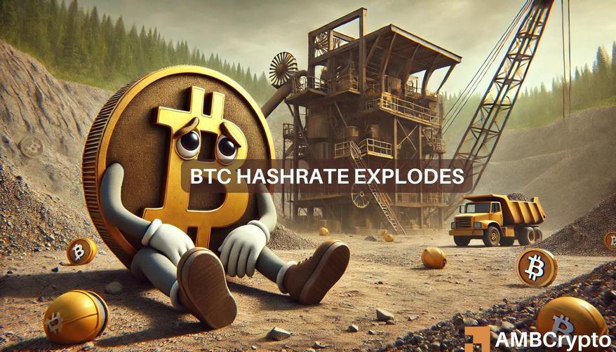 La tasa de hash de la red Bitcoin alcanza un récord histórico: eso significa que BTC ahora…