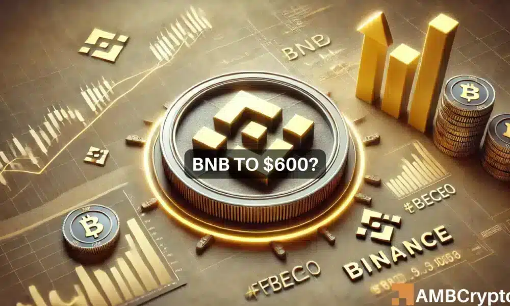 El precio de BNB apunta a un repunte del 10% tras volver a probar el nivel de $530: niveles clave a tener en cuenta