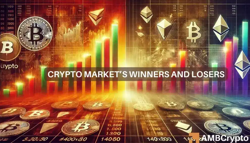 Ganadores y perdedores semanales del mercado de criptomonedas: TAO, FTM, KAS e ICP