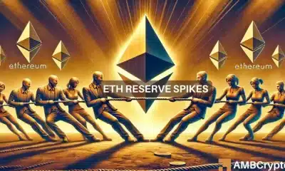 Las reservas de exchange de Ethereum aumentan en más de 100.000 ETH: ¿es hora de preocuparse?