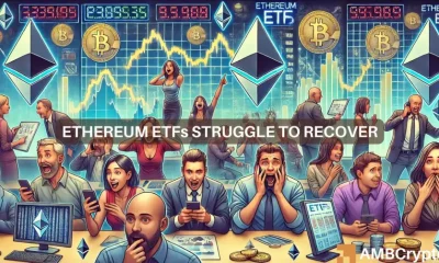 Los ETF de Ethereum registran la mayor salida en un solo día y preocupa a los inversores