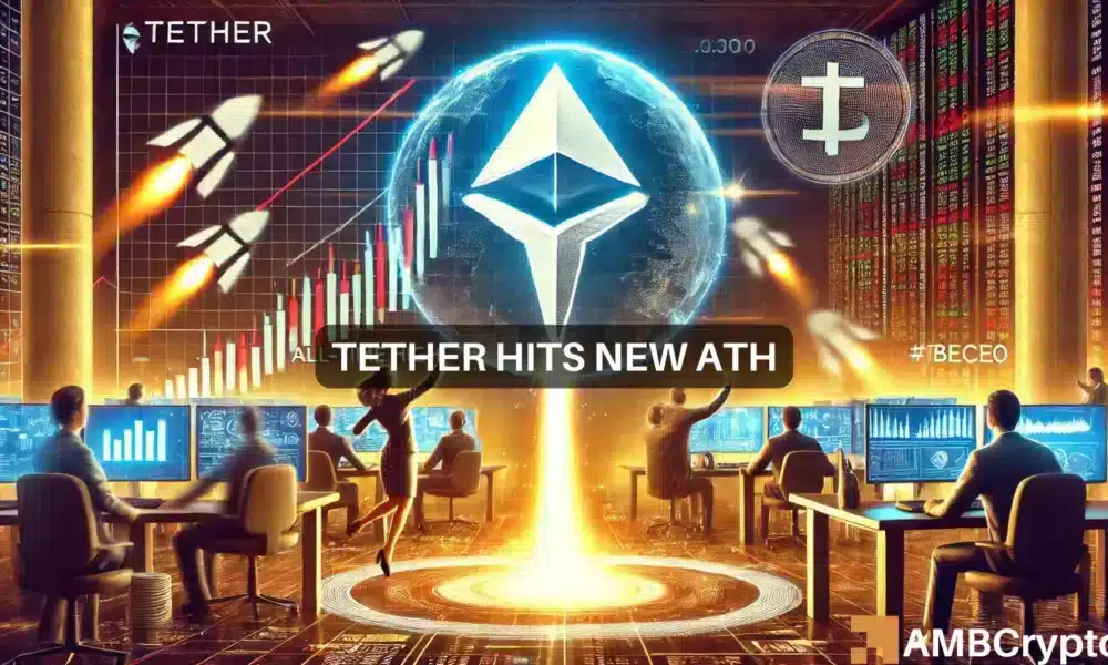 La capitalización de mercado de Tether alcanza un récord de $119 mil millones: ¿Qué impulsa el aumento?