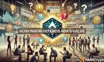 Hoskinson de Cardano desmiente los rumores sobre ADA, pero el precio fluctúa