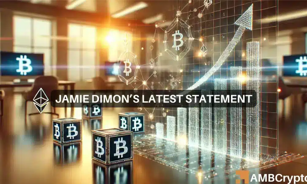 Jamie Dimon anuncia un importante movimiento blockchain para JPMorgan Chase