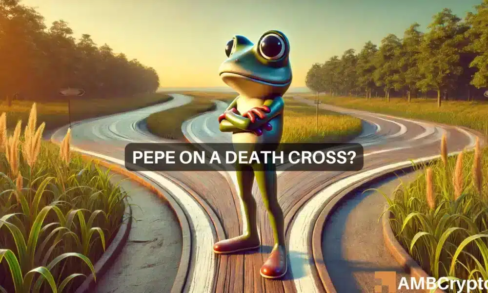 PEPE desafía la 'cruz de la muerte' incluso cuando surgen señales bajistas