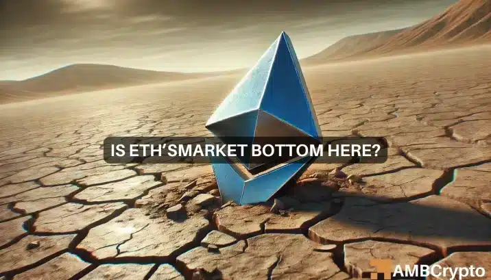 El par ETH/BTC cae por debajo de 0,04: ¿Es este el fondo de Ethereum?