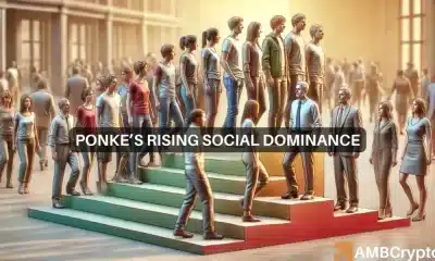 Aumento del dominio social de la memecoin PONKE: ¿suficiente para impulsar los precios?