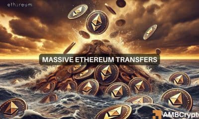 Las ballenas de Ethereum se deshacen de $530 millones en ETH: ¿Esto provocará una caída de precios?