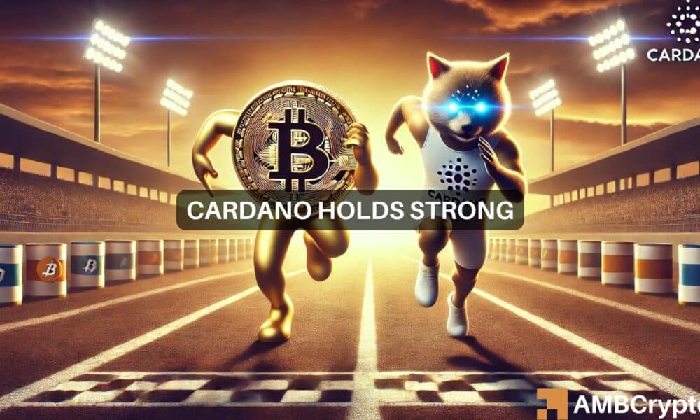 Análisis del 'triple fondo' de Cardano mientras ADA supera a Bitcoin