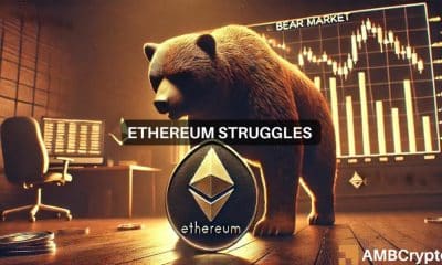 ¿Ethereum se dirige hacia un mercado bajista? Las últimas tendencias de la cartera de pedidos revelan pistas