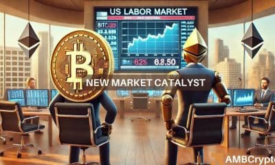 Semana criptográfica por delante: cómo las actualizaciones laborales de EE. UU. pueden afectar a Bitcoin y Ethereum