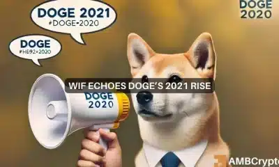 WIF sube un 14%: ¿es probable que se repita la tendencia alcista de Dogecoin de 2021?