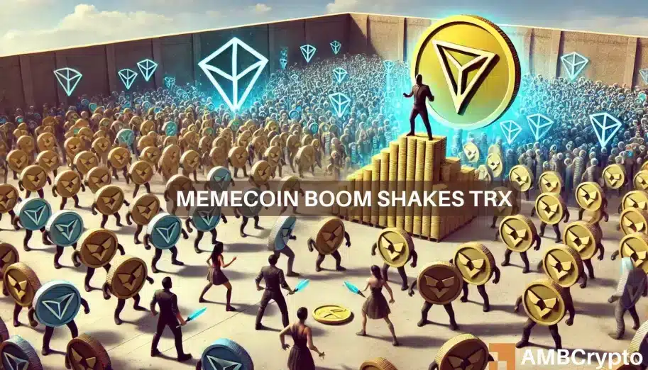 TRX cae a $0,15: ¿Son las memecoins de Tron las culpables?