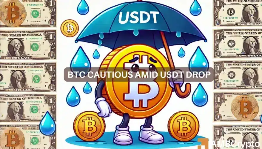 Bitcoin por debajo de los 60.000 dólares: comprobando el papel del USDT en el próximo movimiento de BTC