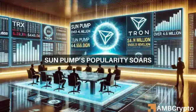 Las memecoins de Tron se disparan mientras Sun Pump gana más de $4,6 millones: ¿Impacto en TRX?