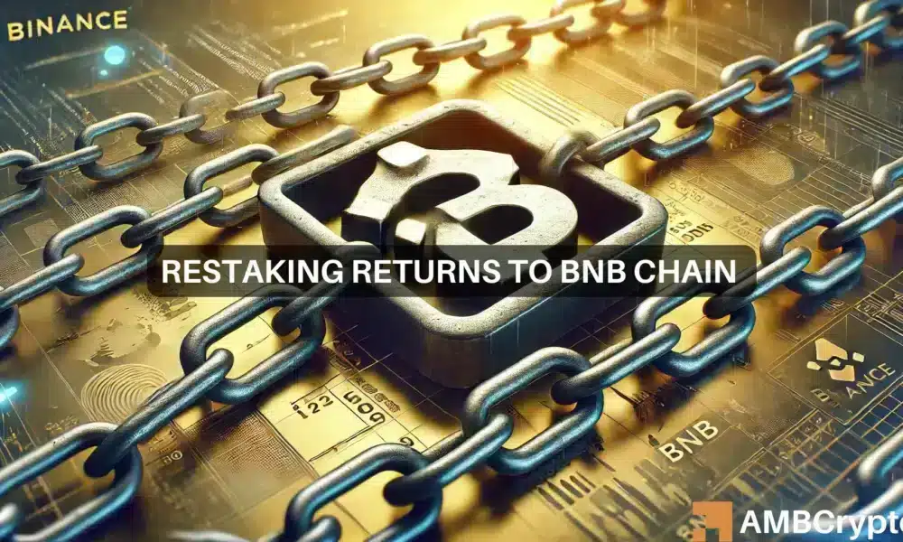 BNB Chain introducirá el resttaking: ¿será esto positivo para la altcoin?