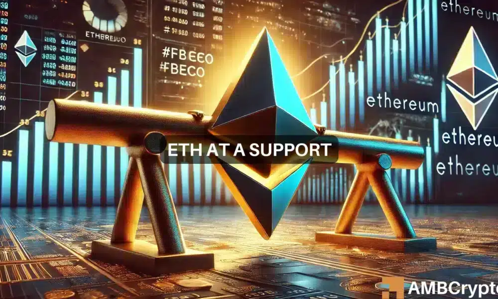 A medida que Ethereum se acerca al nivel de soporte crítico, ESTO sugiere una posible reversión