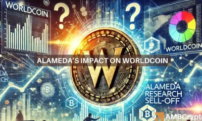 Worldcoin bajo presión gracias a la venta masiva de Alameda: este es el motivo