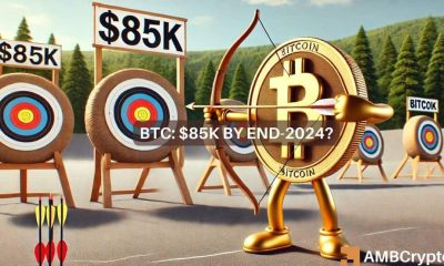 ¿Bitcoin a 85.000 dólares en diciembre? 16% de probabilidad, digamos opciones