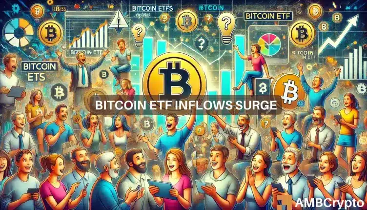 Las entradas de ETF de Bitcoin superan los 500 millones de dólares, pero ESTO todavía preocupa a los inversores