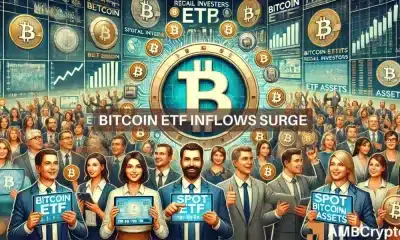 Las entradas de ETF de Bitcoin aumentan hasta los 22.000 millones de dólares: ¿están los inversores minoristas liderando la carga?