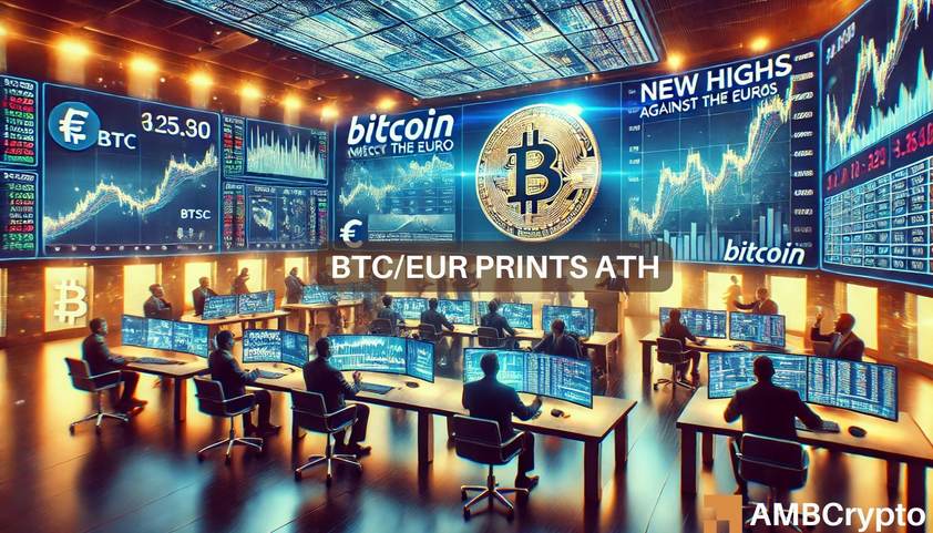 Bitcoin alcanza el ATH frente al euro y casi rompe el USD: ¿ahora qué?