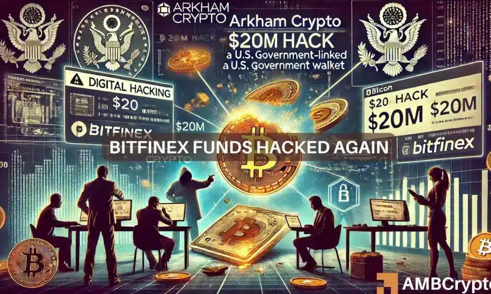 Arkham informa un hackeo de 20 millones de dólares a una billetera criptográfica vinculada al gobierno de EE. UU.