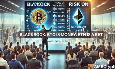 BlackRock: Bitcoin es una 'alternativa al oro', Ethereum una 'apuesta tecnológica' – ¿Por qué?