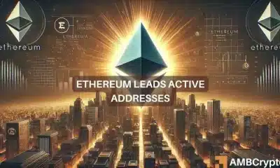 Ethereum cuenta con el 40% de las direcciones activas en todas las redes: ¿se recuperará el precio?