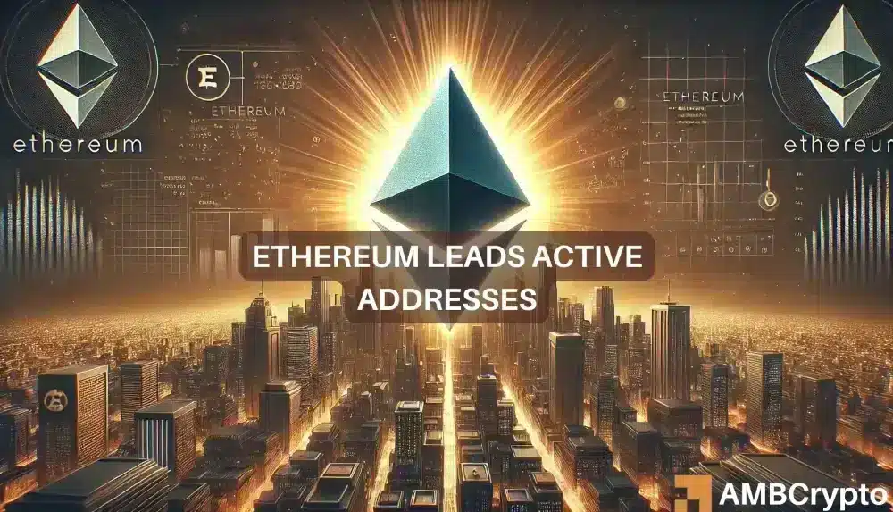 Ethereum cuenta con el 40% de las direcciones activas en todas las redes: ¿se recuperará el precio?