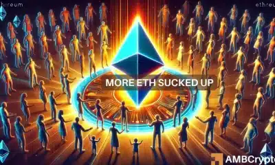 ¿Los inversores de Ethereum eligen ir en largo? La oferta apostada sube al 29%