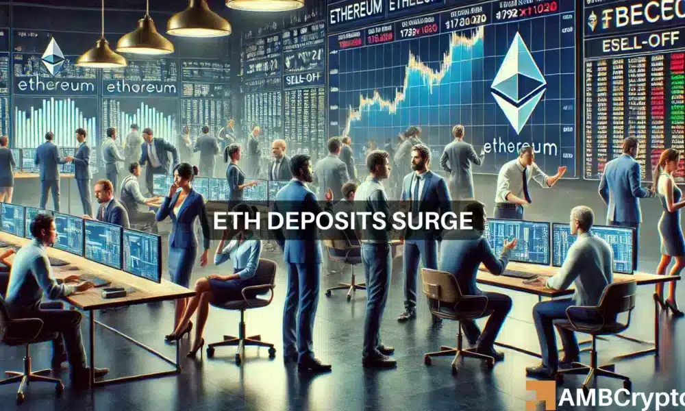 Aumento de los flujos netos de Ethereum: ¿Puede ETH superar los $ 2800 ahora?