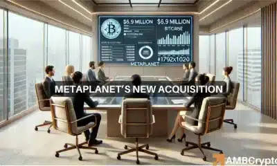 Metaplanet de Japón aumenta sus tenencias de Bitcoin con una compra de 6,9 ​​millones de dólares