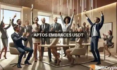 Aptos da la bienvenida al USDT: ¿Podría esto llevar a TVL al hito de los mil millones de dólares?