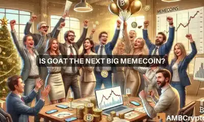 ¿Es GOAT la próxima memecoin de mil millones de dólares? Señales tempranas de aumento del mercado...