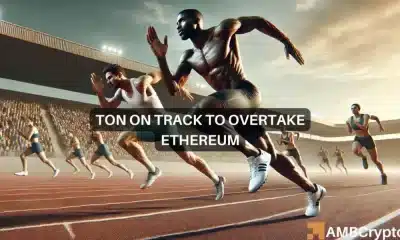 Toncoin crece 210 veces más rápido que Ethereum: ¿TON sobre ETH pronto?