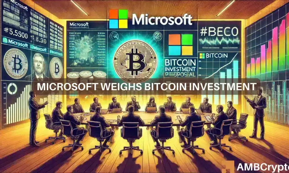 La junta directiva de Microsoft dice no al Bitcoin: ¿Qué hay detrás de la decisión?