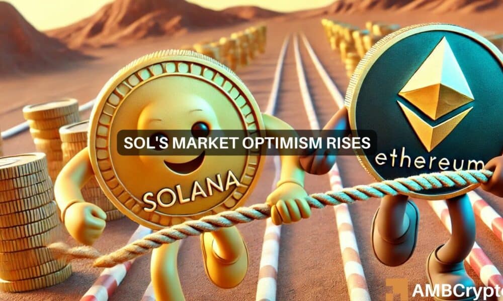 Solana invierte Ethereum, y eso significa que los precios de SOL ahora...