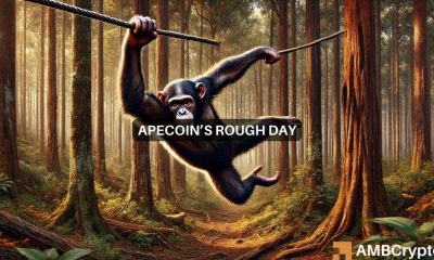 ApeCoin cae más del 9% a medida que las billeteras inactivas transfieren millones: ¿y ahora qué?