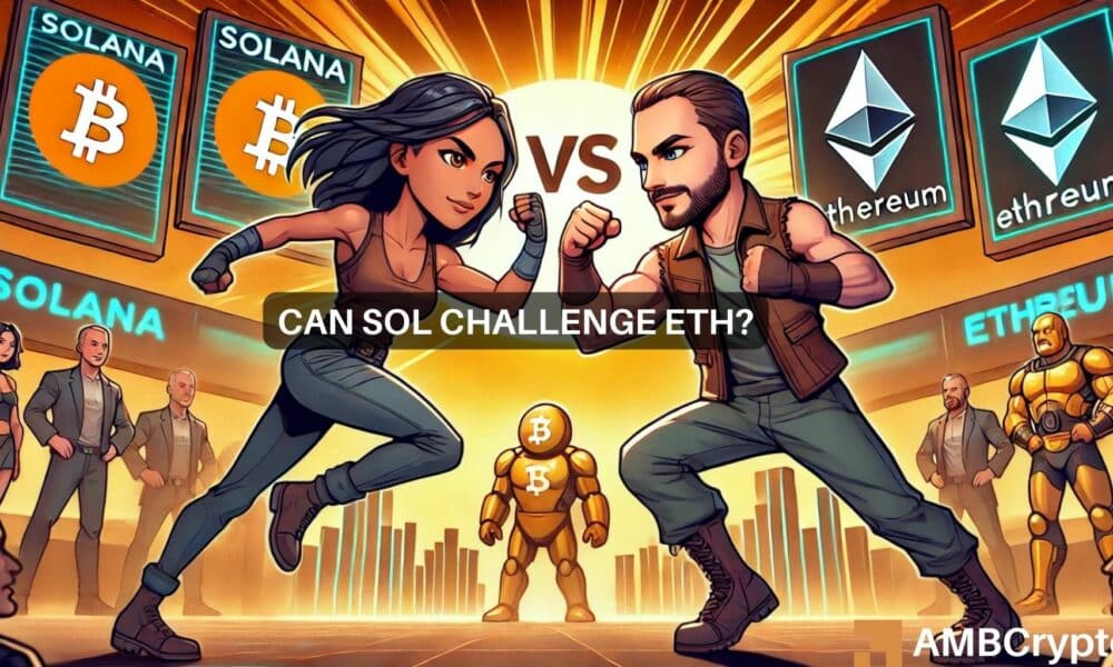 ¿Puede Solana rivalizar con el control de Ethereum sobre las aplicaciones descentralizadas?