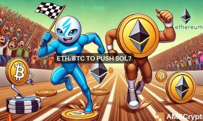 El gráfico ETH/BTC insinúa un repunte de las altcoins: ¿Solana liderará el grupo?