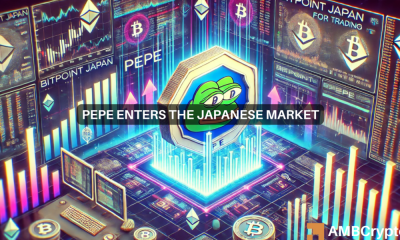 La cotización PEPE de BitPoint Japón debería ayudar al precio de memecoin, pero ¿lo hizo?