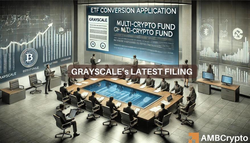 Archivos en escala de grises ETF multicripto, para incluir Bitcoin, Ethereum y más