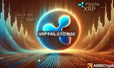 El precio de XRP continúa rezagado a medida que las tasas de financiación cambian de tono