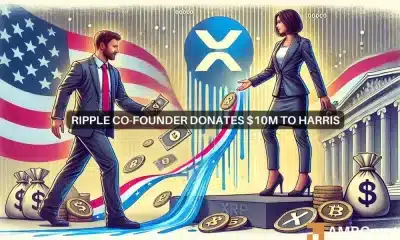 El cofundador Chris Larsen dona '10 millones de dólares en XRP' a la campaña de Kamala Harris